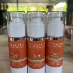 Loção hidratante facial de mel de cacau e pimenta rosa 50g